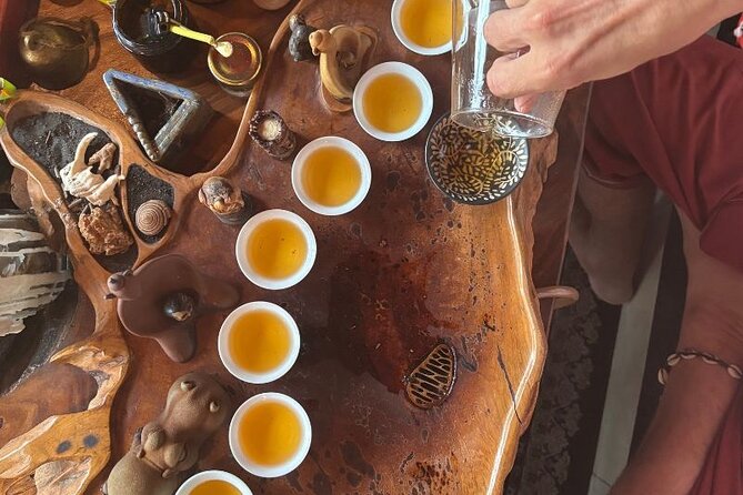 Ubud Food and Cultural Tour - The tea master ceremony at Panda Tea: how the tour ends on purpose