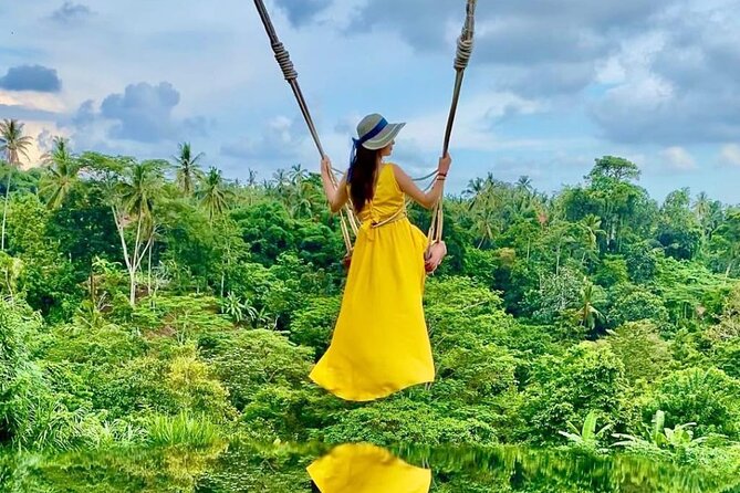 Ubud Hidden Waterfalls and Rice Terrace Tours - Stop 2: Tibumana Waterfall, green forest vibes, and swim time