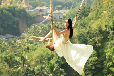 Ubud Highlight Private Charter with Jungle Swing - Tegenungan Waterfall and Tegalalang Rice Terrace: nature stops that need good timing