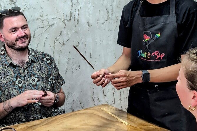 Ubud: Incense Making Workshop. Create Incense From Scratch! - Coating sticks, making cones, and getting your hands involved