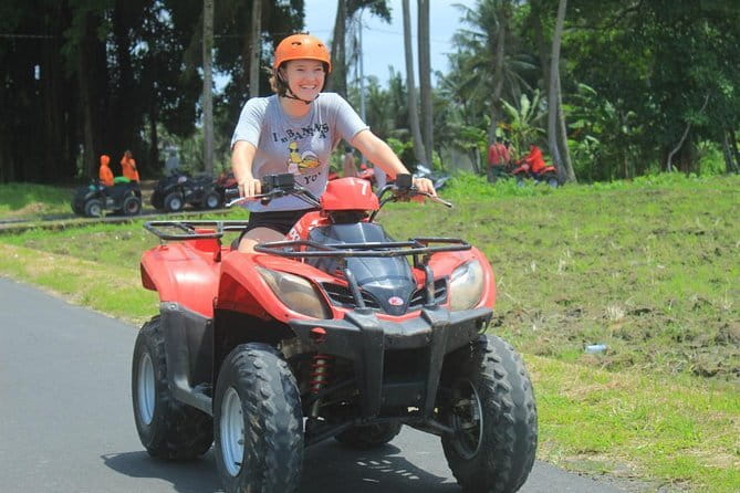 Ubud Jungle, River, Bamboo Forest and Muddy Quad Bike Tours - River crossings and the tandem or single quad choice