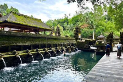 Ubud Private Tour: Waterfalls, Temple and Rice Terraces Swing - Ulu Petanu Waterfall near Kedisan Village: quieter stairs, easy-going swim time