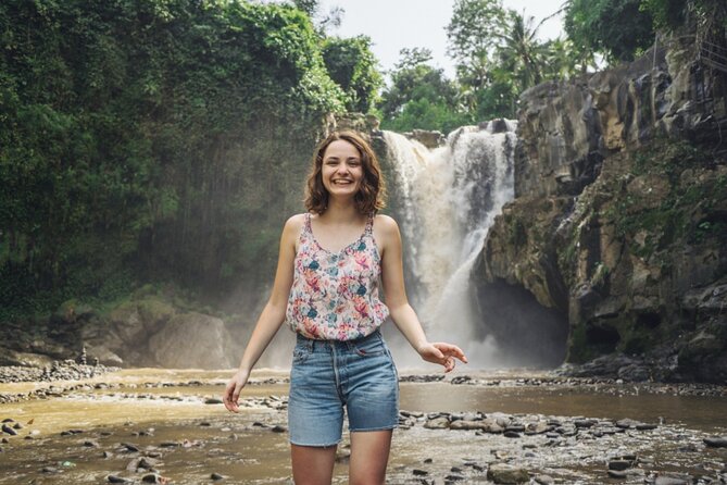 Ubud Tour Waterfall Rice Terrace Temple and Art Village - How the private day runs: 8 hours with real time at each stop