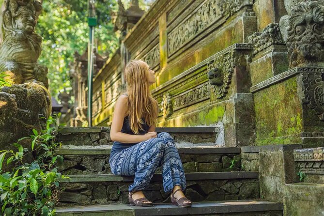 Ubud Tour Waterfall Rice Terrace Temple and Art Village - Art village time: browse local crafts without a giant detour