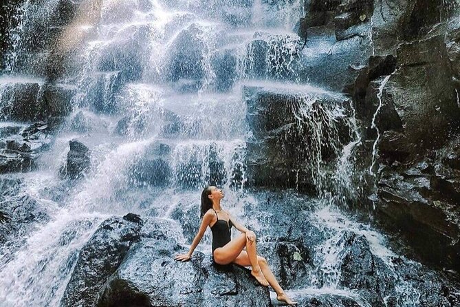 Ubud Waterfalls, Temple and Rice Terrace - Private Tour - Stop 2: Tibumana Waterfall and the natural pool feel
