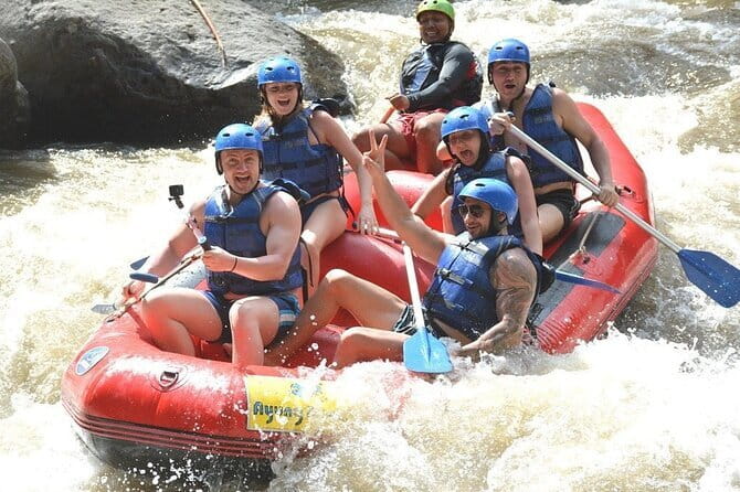 Ubud White Water Rafting with Buffet Lunch - Price check: $17.40 for rafting plus lunch is what you call value
