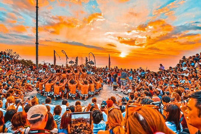 ️Uluwatu Temple Sunset & Kecak Fire Dance Tour - Uluwatu Temple at golden hour: sacred cliffs with a real monkey factor